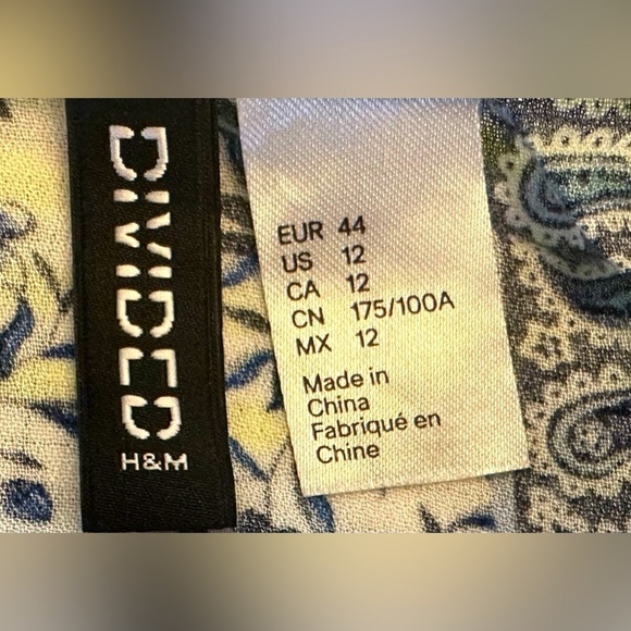 H&M Divided Women's Tie Knot Blouse - Picture 10 of 11